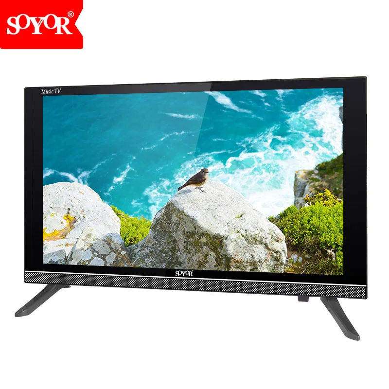 Original Solar DC 12V FHD Cheap 17'' 18'' 20'' Televisions Star X Sat 19 Inch Led Smart Tv Universal