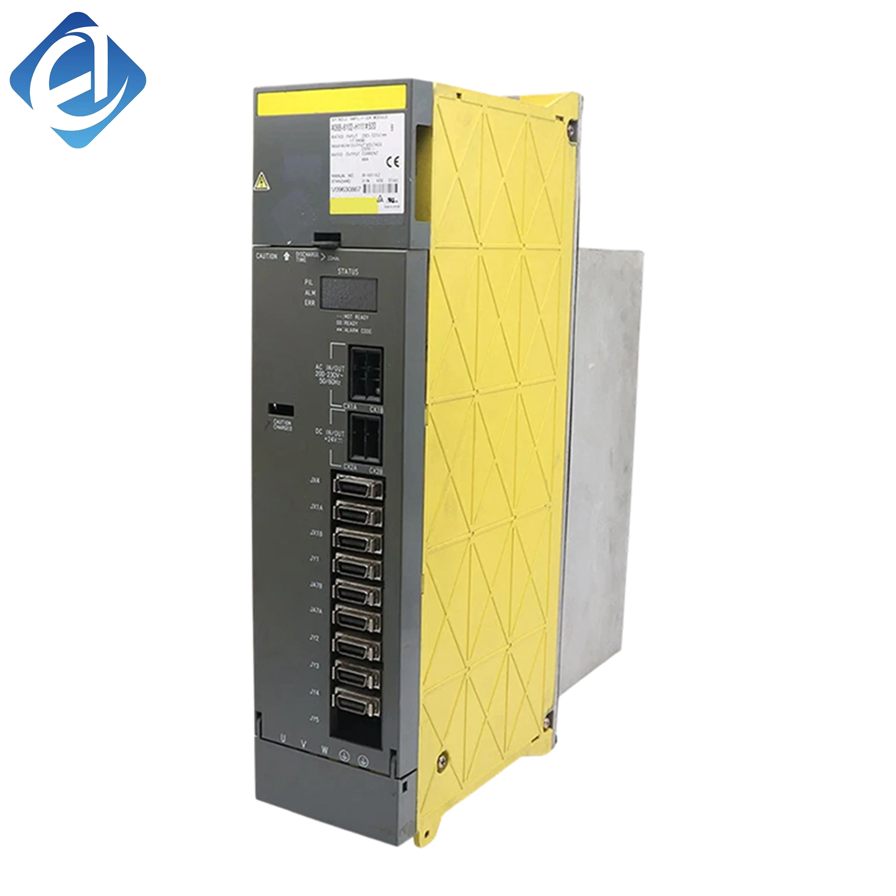 Új, eredeti A06B-6102-H111 típusú Fanuc Alpha-i sorozatú szervohajtómű, amely stabil tápellátást és gyors válaszidőt biztosít. Támogatja az FSSB optikai szálkommunikációt, és kiváló pontosságú mozgásszabályozási teljesítmény jellemzi
