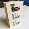 Log combination lock