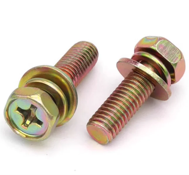 product exclusive offer hex socket head cap screws stainless steel fastener m8 assembled flat washer spring washer-62