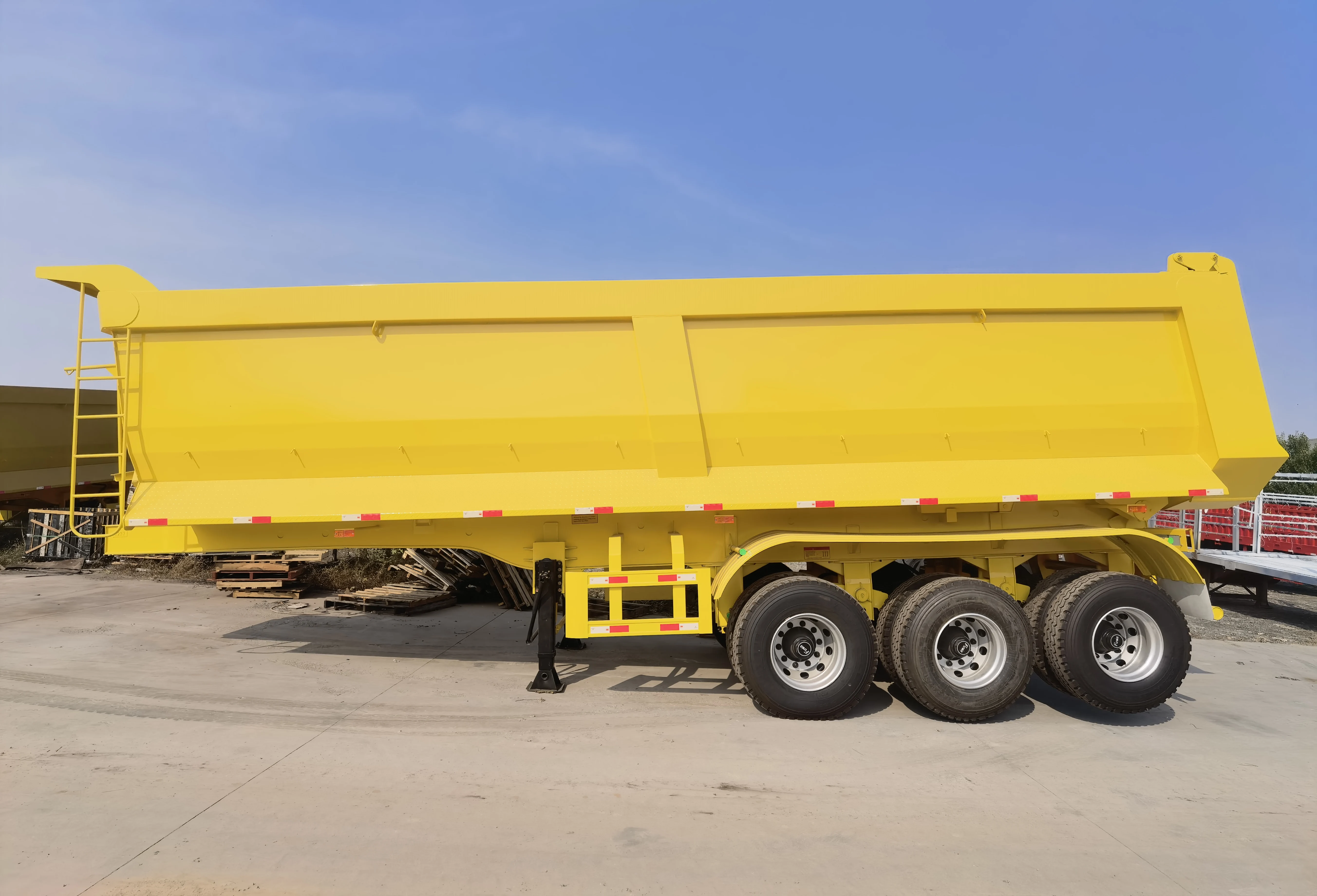 U Shape Rear Dump Trailer Tipper Trailer For Cargo Transport Buy Dump