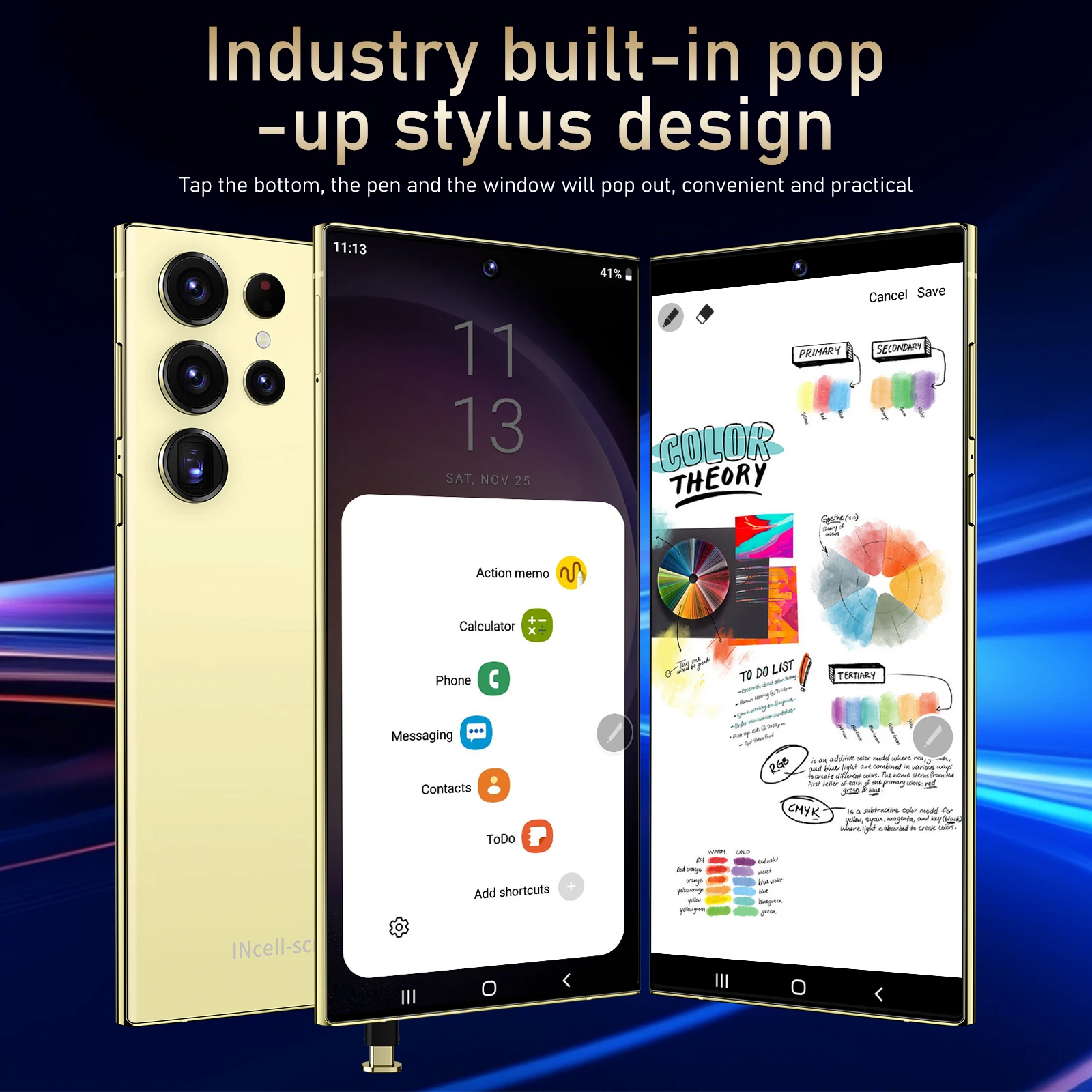 Best selling 5G smartphone S23 Ultra unlocked android 13 telephone cell phones smartphones 7.3 inch 16G+1TB mobile phones