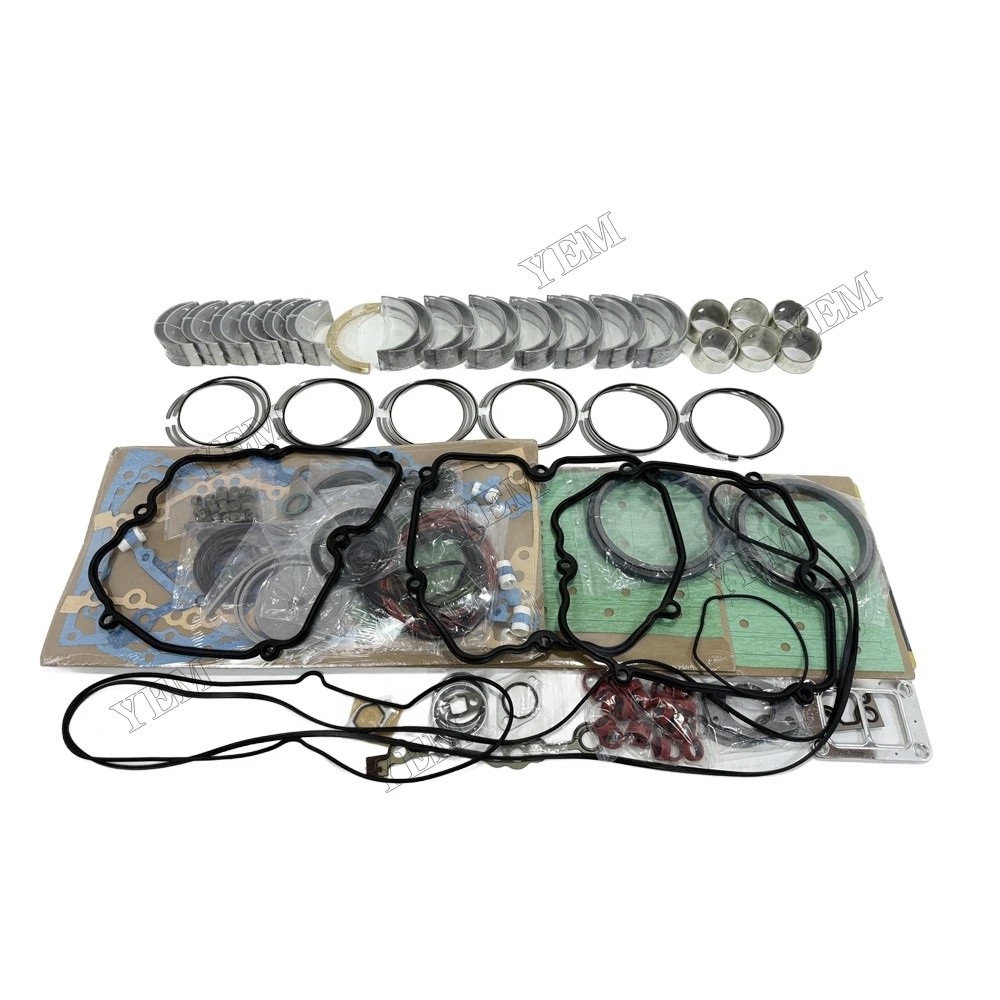 Piston Ring Kit Overhaul Kit Bearings Thrust Washers for Cat C15 High Quality Engine Parts
