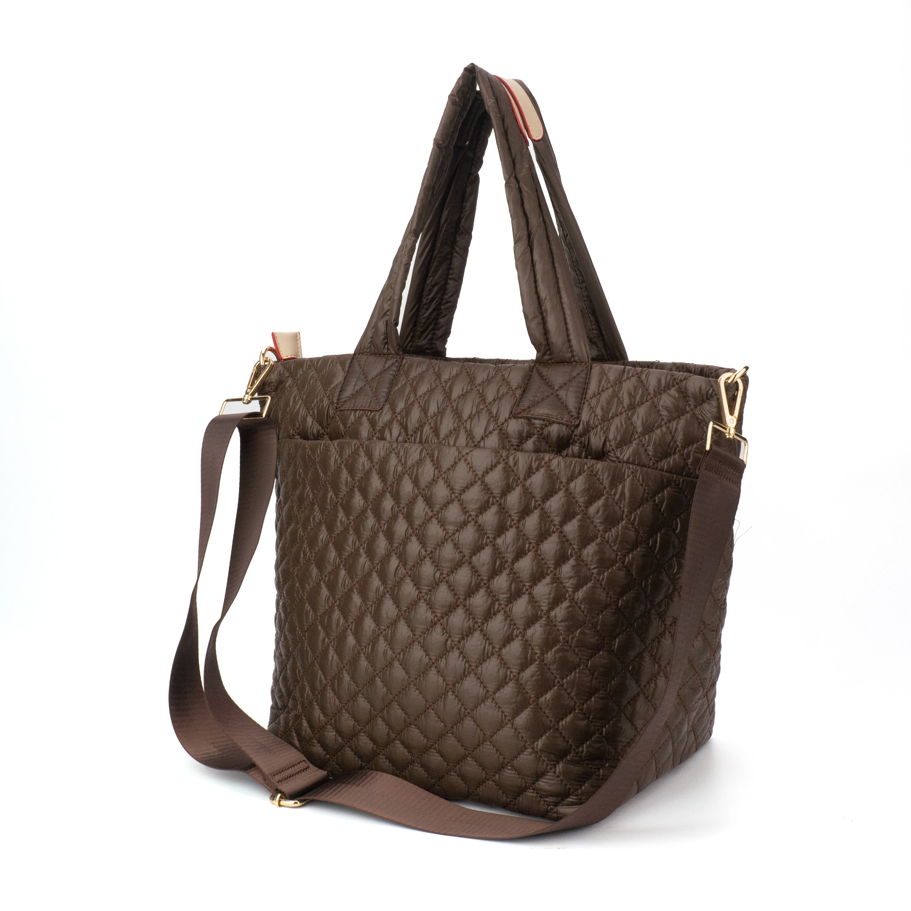 Shop Our Quilted Puffer Tote Bags - Unisex & Fashionable