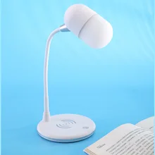 Wireless Charger Lamp Decorative Led Lamp Musical Adjustable Multifunctional Study Lamps Led Desk Charging
