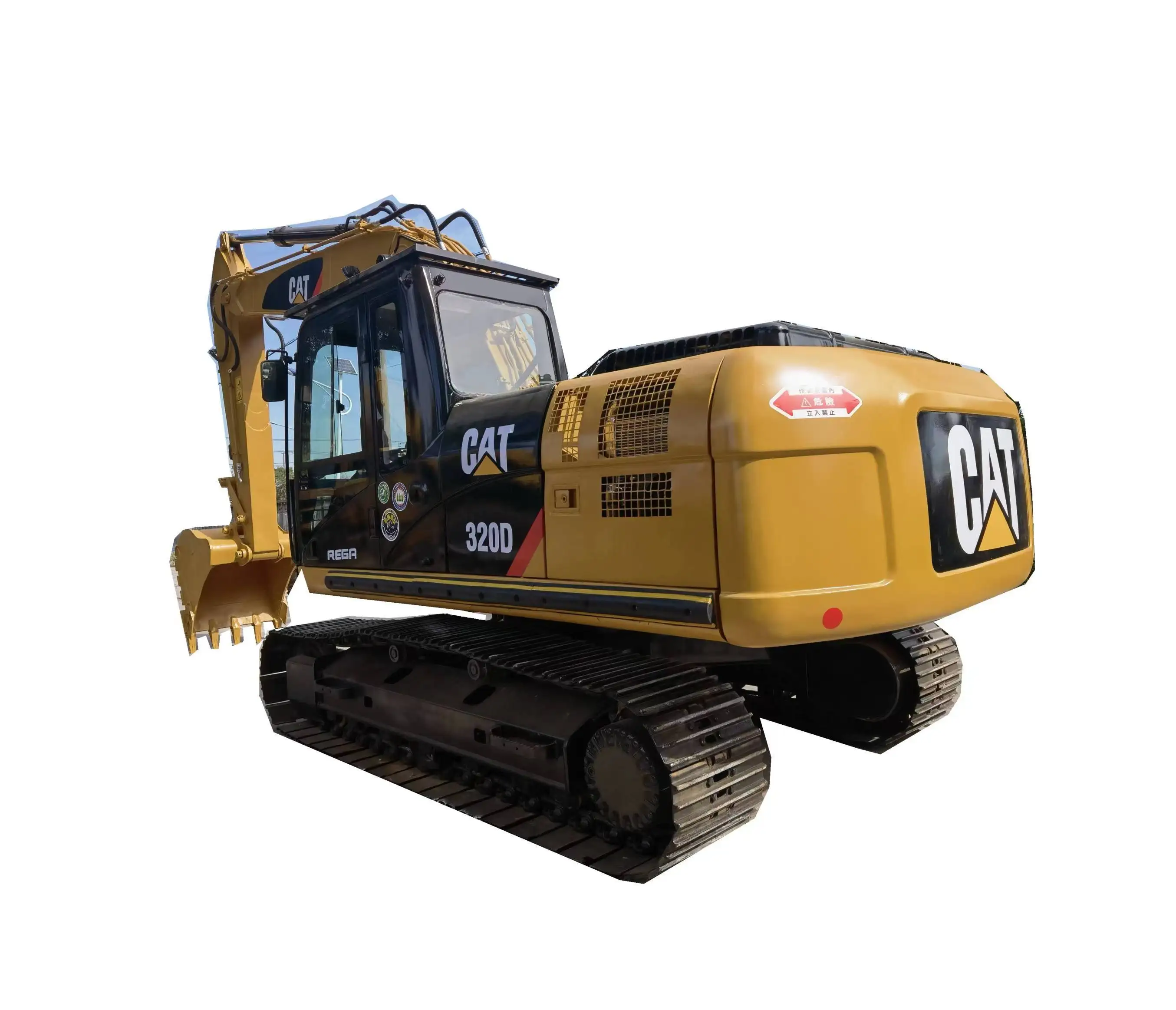 Б/у строительный экскаватор Caterpillar 320D земляной движущийся серии CAT б/у