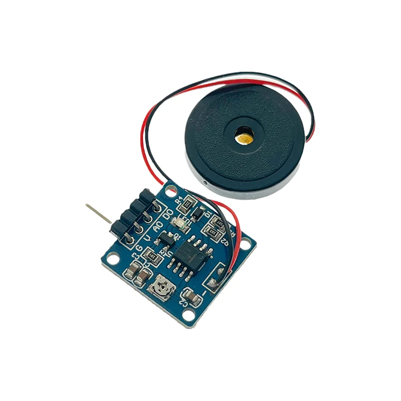 Piezoelectric Plate Tapping Vibration Sensor Switch Module