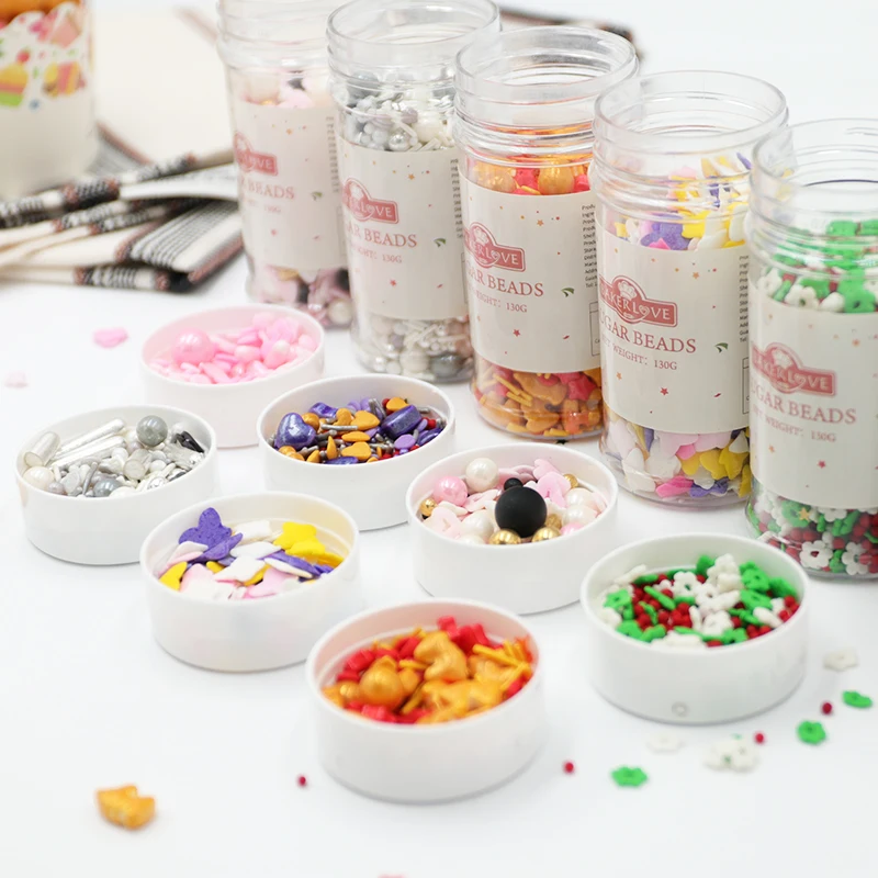 Halloween Clay Sprinkles Hot Pink for Crafts Candy Cake Decoration Polymer Slime Sprinkles