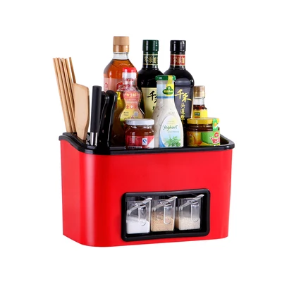 Kitchen Accessories Organizer Rack Multi-function Spice Storage