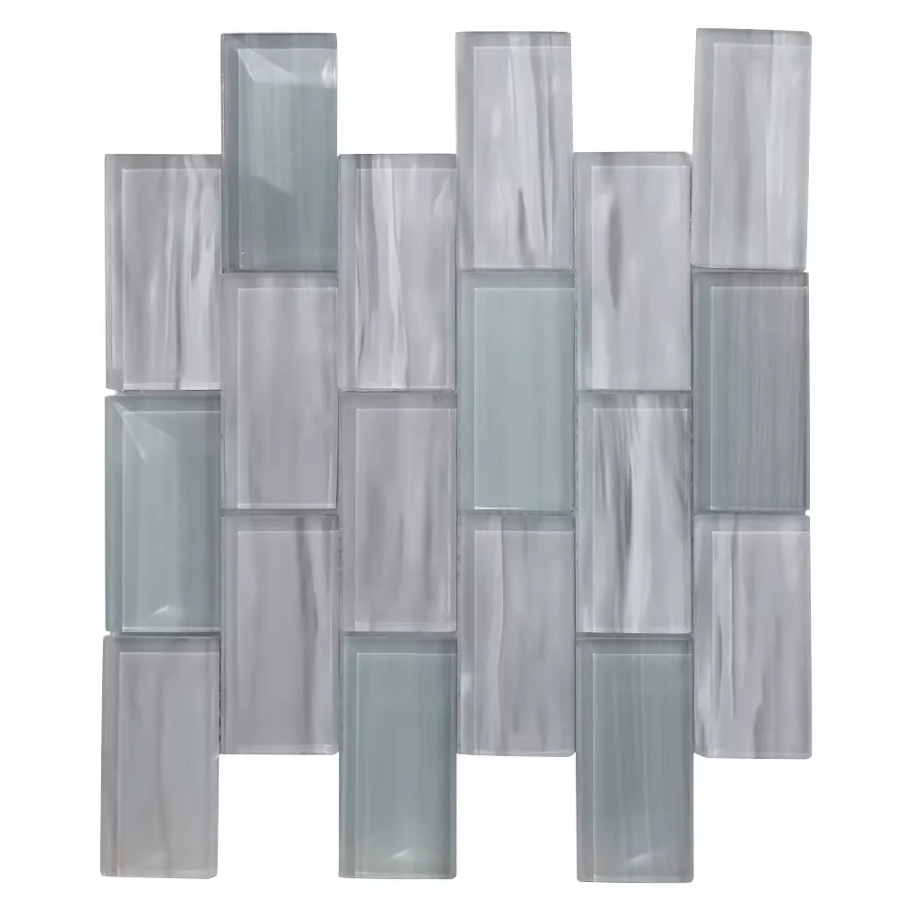 Cheap Price Custom Hotel Swimming Pool Green Glass Mosaic Pool Tiles Quality Assurance Bedroom Decorative Waterproof Mosaic Tile