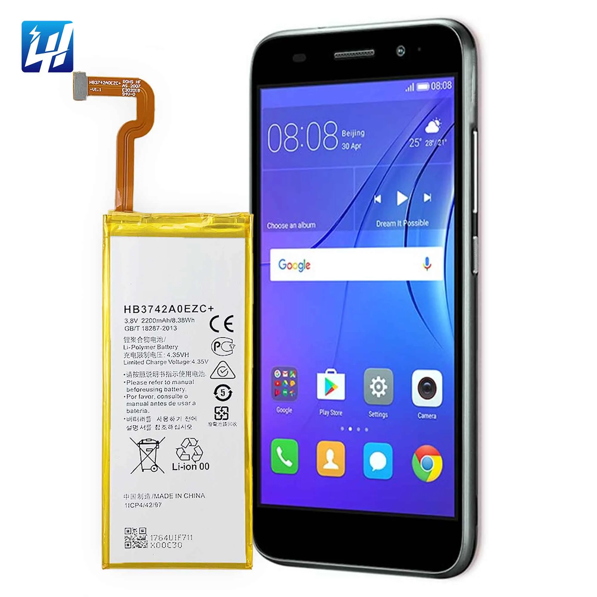 Huawei Cro L22 Huawei Y3 2017 Sd Card High Quality 2200mah Battery