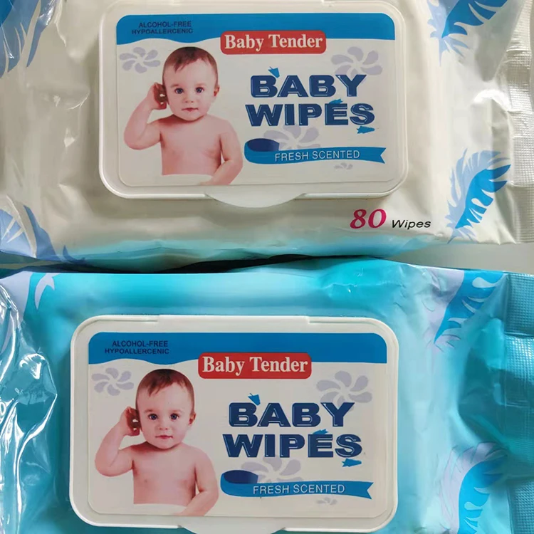 Unscented Diaper Wipes Nonallergenic And Formulated With Plant Derived