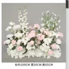Motivo floreale bianco e rosa