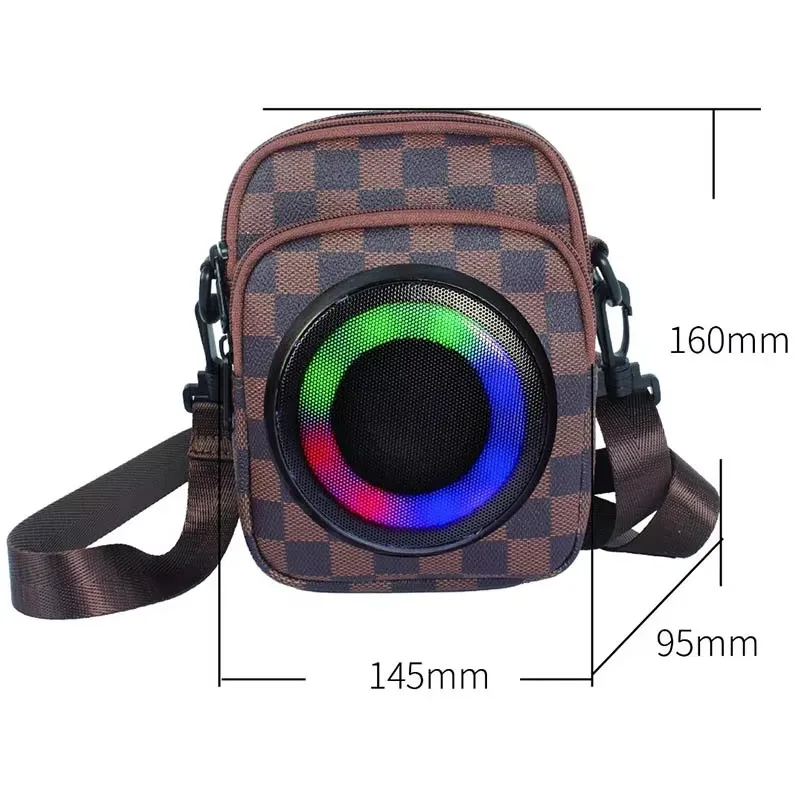 Ch-M801 バックパックスピーカー サブウーファー パワーバンク 耐久性