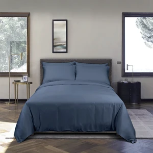 King Size Cooling Bed Sheet Quilt Cover Sets Organic Bamboo Fiber Sheets for Beds Luxury Bedding Set