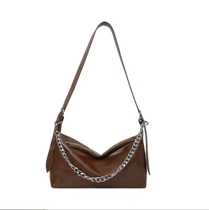 New Retro Niche Design One Shoulder Cross Body Bag Large 