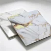 Amber Gold White Marble
