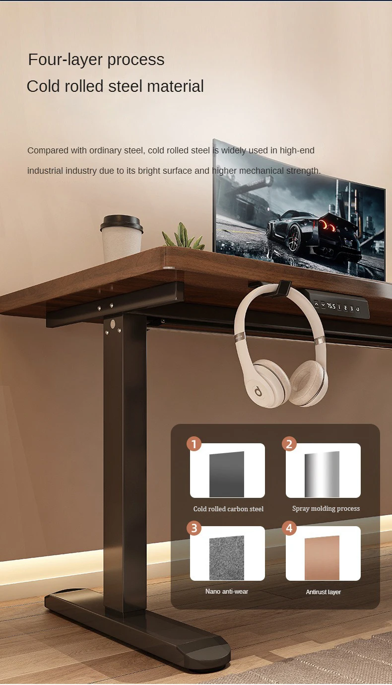 Office Furniture Ergonomic Learning Office Table Electric Adjustable