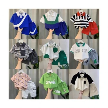 Children Clothing Boy Clothes Sets Kids Wear Outfit Casual New Designer Teen Boys Clothing Sets