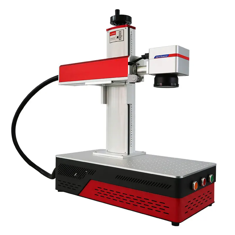 Laser Markering Maskine 3d Fiber Markering Laser Tastatur Udskrivning Laser Graver Raycus Laser Kilde 20w/30w/50w (valgfri) 1064nm