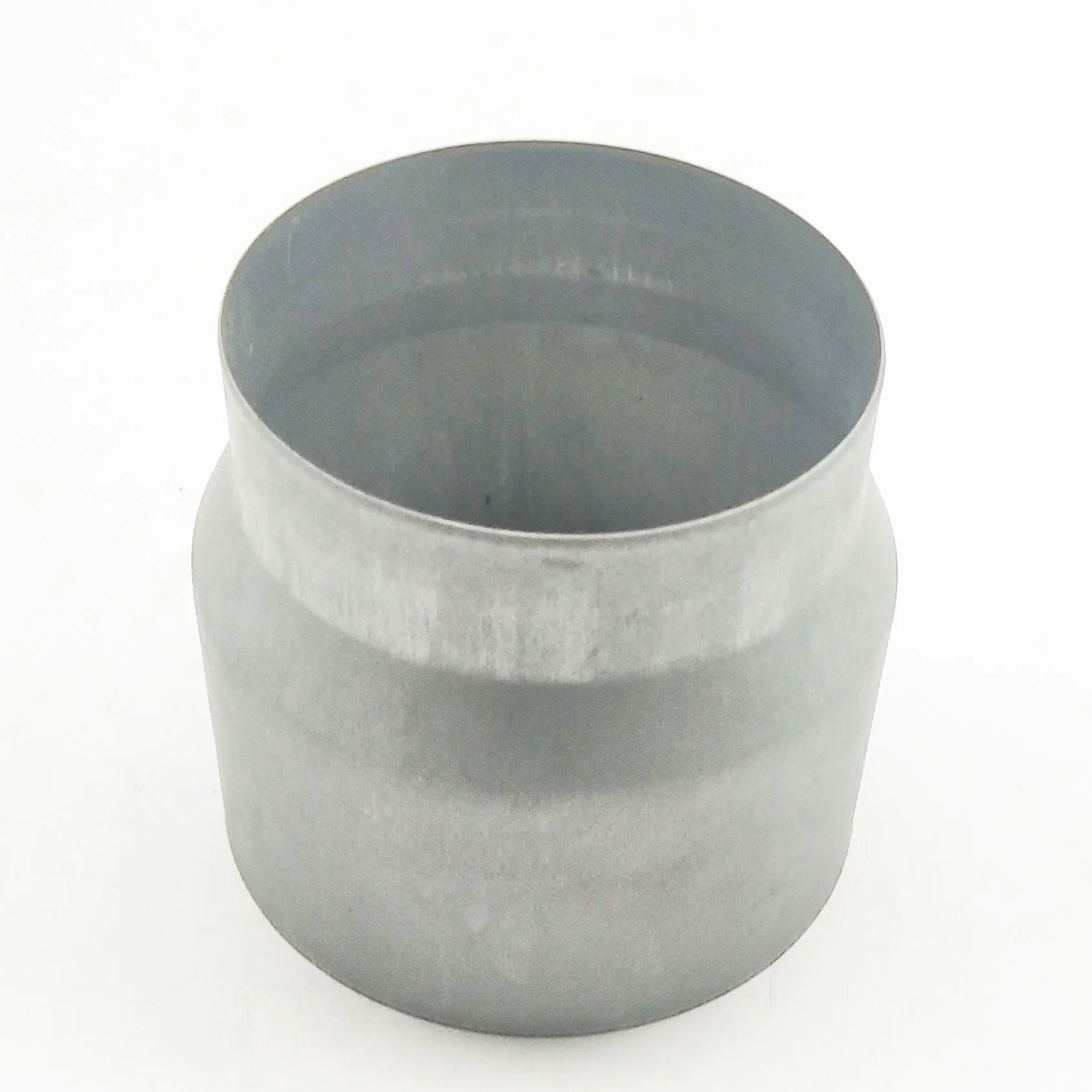 HVAC Duct Reducer and Increaser Connector Galvanized Spiral Duct Fittings for Ventilation