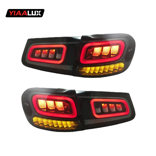 factory high sales direct sales 12v for Mercedes-Benz GLC W253 taillight 16-20 black modified dynamic scanning LED rear light