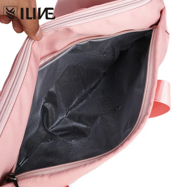 Индивидуальный логотип с отделением для обуви, женская спортивная сумка, женская маленькая спортивная сумка Oem