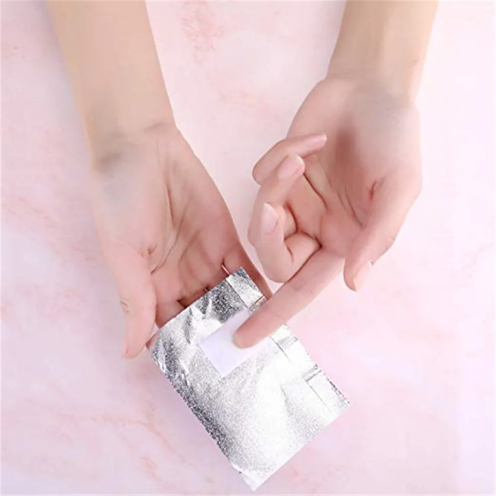 Aluminium Foil Aluminum Foil Nail Polish Remover Soak Off Nail Foils