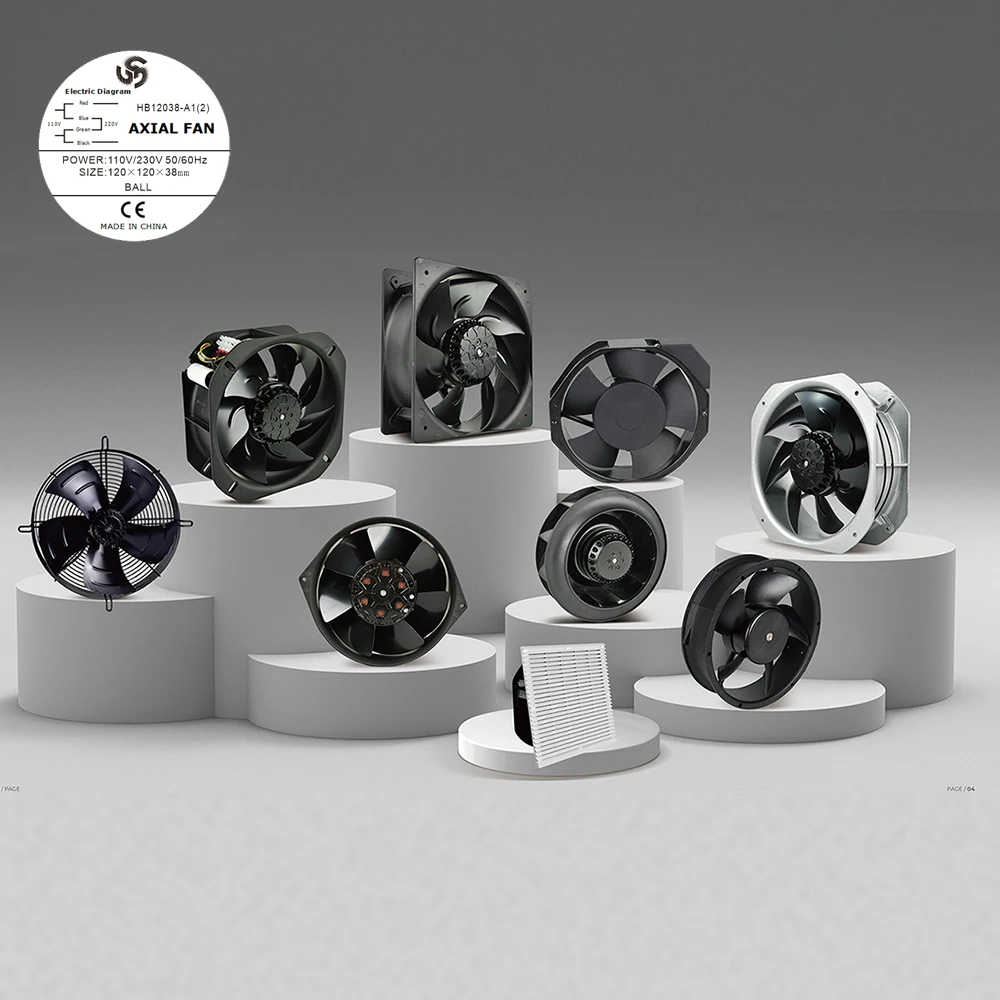 Duct Axial Fan, AC190, 180, 500, Aluminum - detail 12