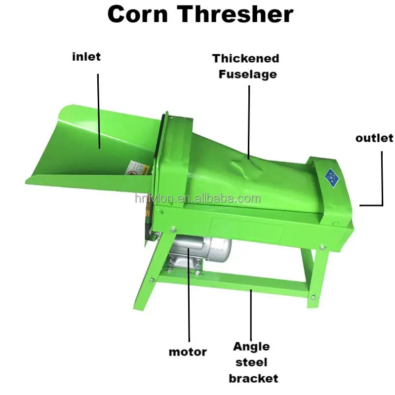 Multifunctional Corn Sheller and Maize Husker Machine Home Use with New Engine Core Stripping Type
