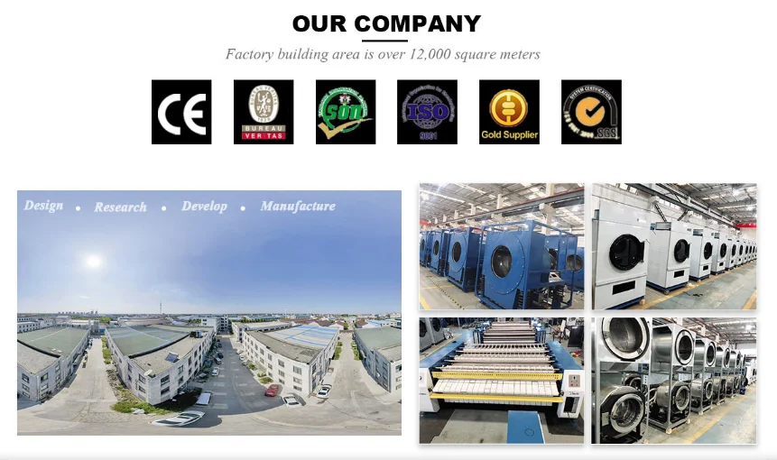 Self Service Coin and IC Card Stack Washer and Dryer Professional Manufacturer manufacture