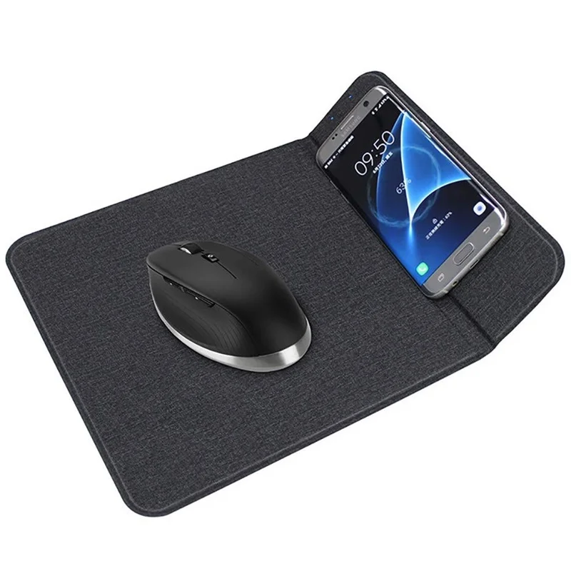 Fast Wireless Charging Mouse Pad 15w Large Wireless Charger Gaming Mouse Mat