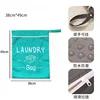 Small size - green laundry bag pattern