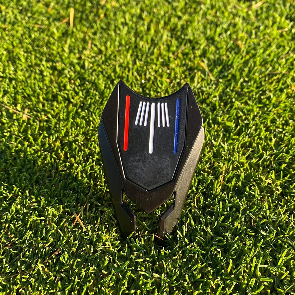 Multifunctional Custom Logo Metal Divot Repair Tool With Golf Ball