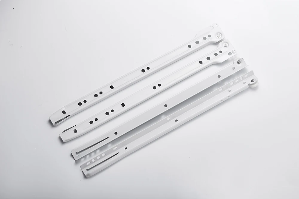 High Quality Bottom Mount Drawer Slides Furniture FGV Powder Coated Roller Fgv Drawer Slide for Cabinet