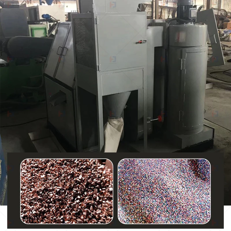 Circuit Board Copper Rice Separator Automatic Copper Extraction Pulverizer Wire Granulator Machine