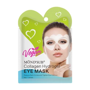 Custom Moisturizing Hydrogel Patches Disposable Dark Circles Under Eye Masks Transparent Anti-Puffiness Bio Collagen Eye Mask