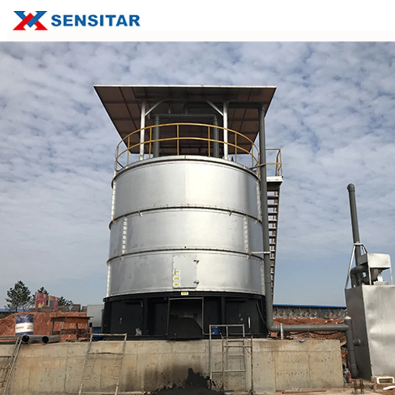 Poultry Manure Processing Machine Animal Manure Fermentation Machine Automatic Manure Composting