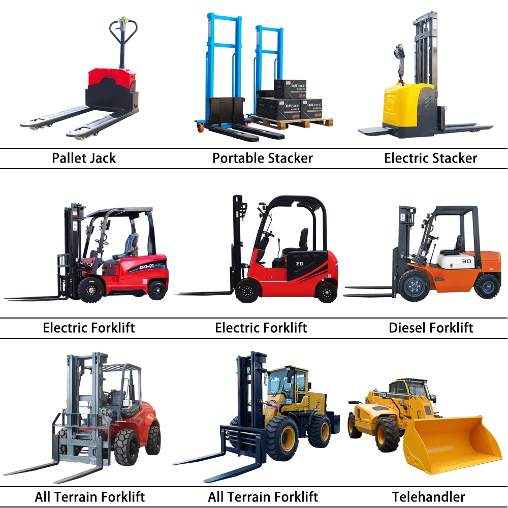 Free Shipping 1.5Ton 2Ton 2.5Ton 3Ton 5Ton CE SDJG Warehouse Indoor Lithium Battery 4X4 Elektrikli 4 Wheel Electric Forklift
