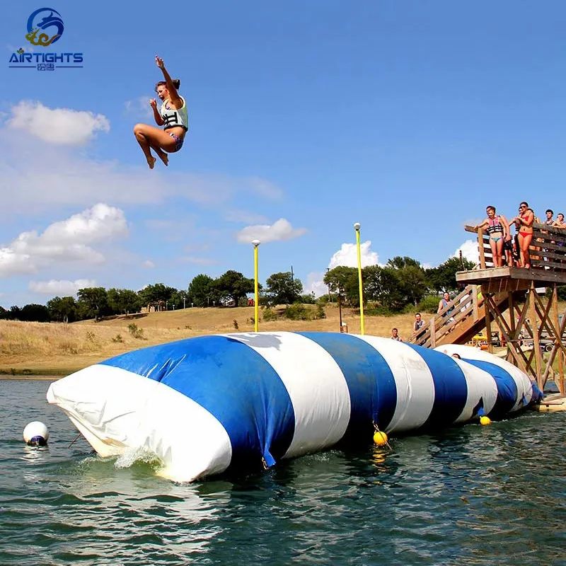 Water shop jumping pillow