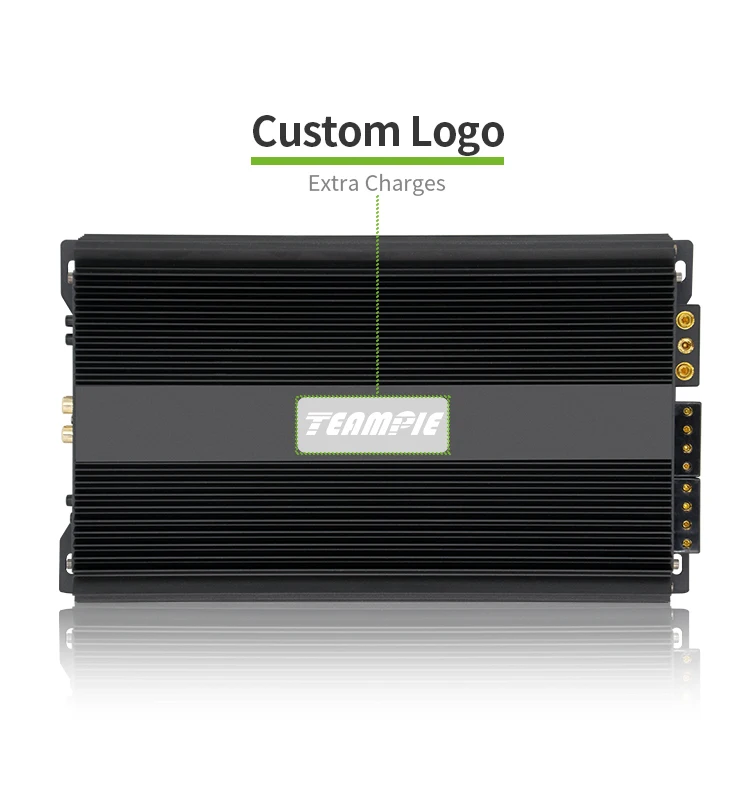 Teampie High Sound Quality Class Ab 4 Channels Car Amplifiers For Mids