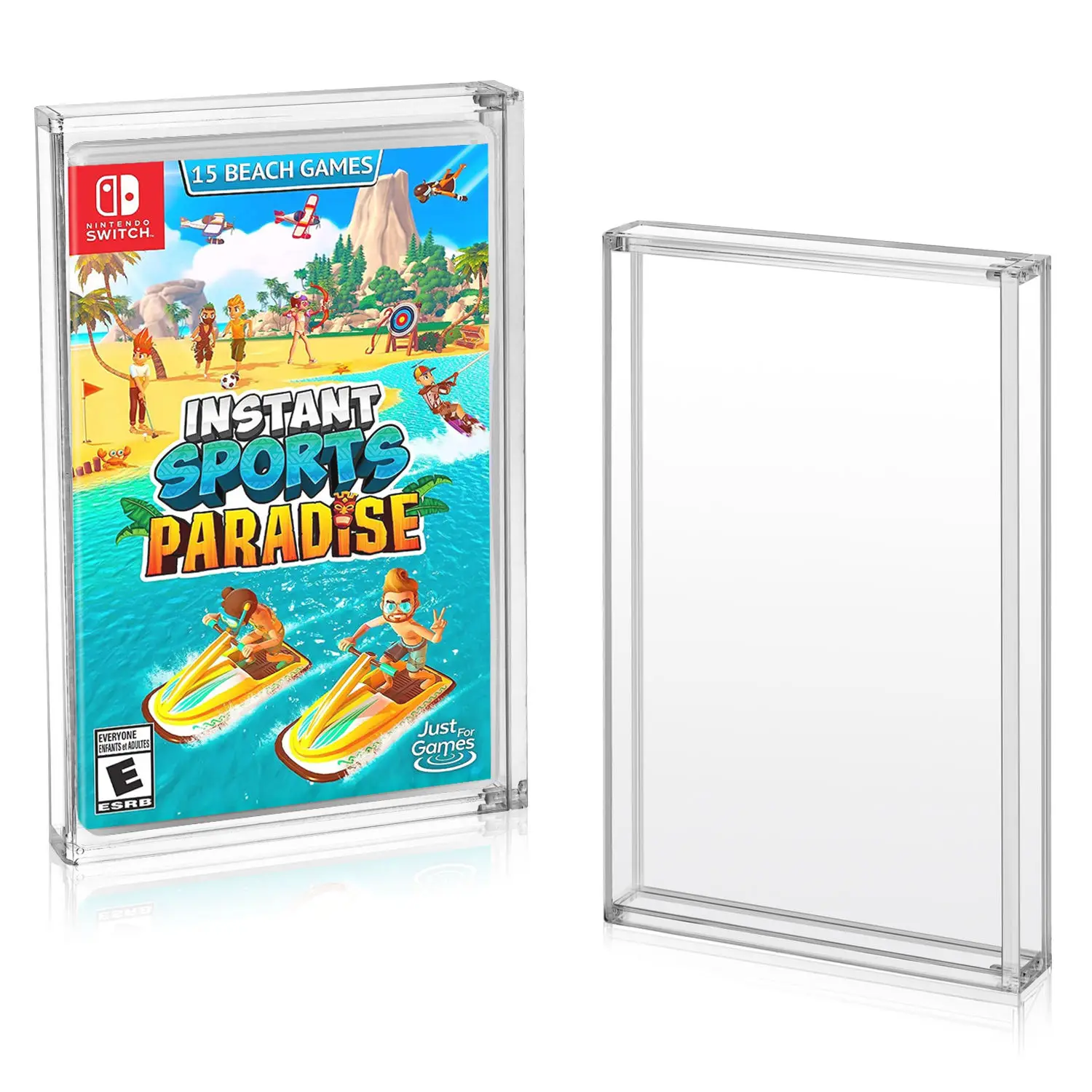 Mesibo For Nintendo Switch 2 Game Card Acrylic Display Case Clear