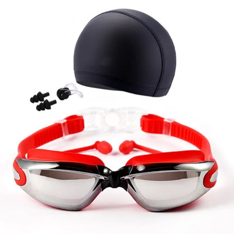 Swimming Profesional Goggles With Earpulg For Kids And Adults