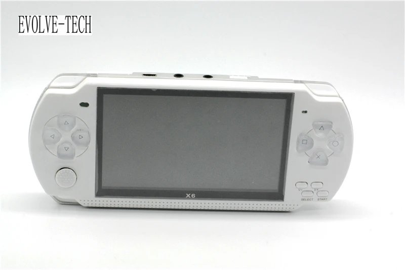 2021 popular 4.3 inch screen 8G ram video games x6 handheld game console with 3000 games