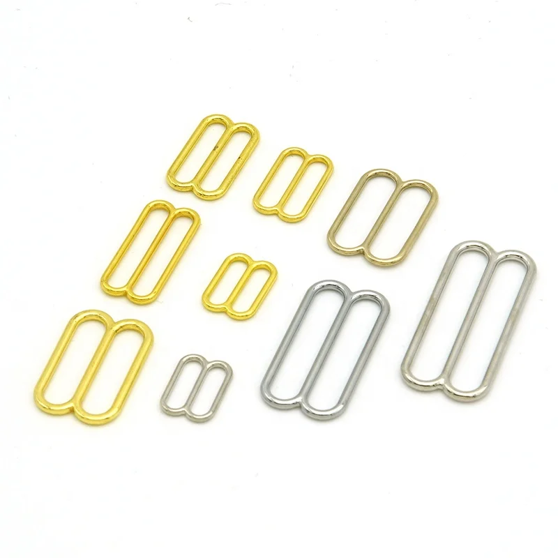 Stock  Rings and Sliders for Bra Making and Lingerie Sewing Bra Adjusters Bramaking DYEABLE