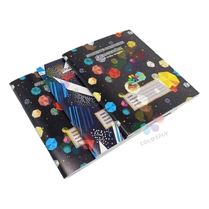 Custom Printed Style Rule Line Exercise Notebook for School Student Custom Notebook