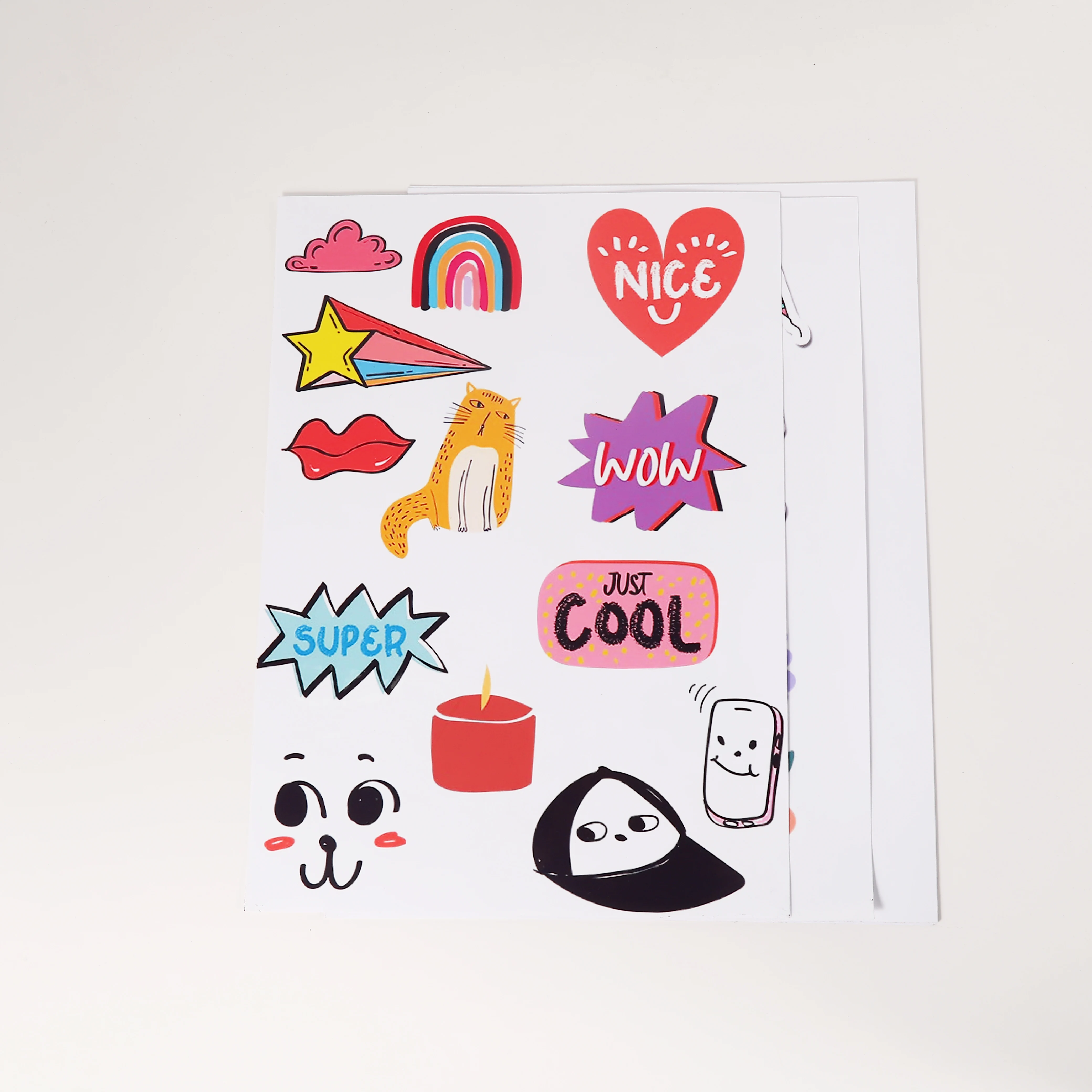 20 Sheetsa4 Printable Vinyl Sticker Paper For Inkjet Printer High ...