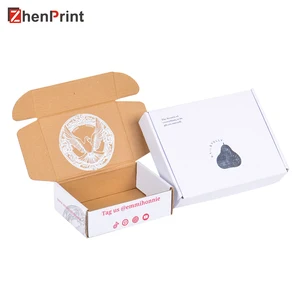 Direct Sales Customized Pattern Multi-color Optional Corrugated Board Drinkware Folder Box Large Capacity Reusable Packaging