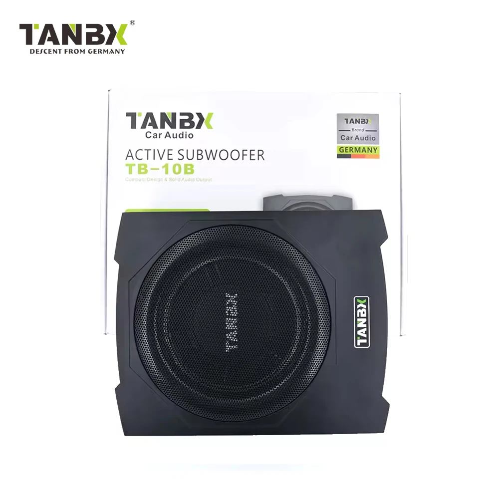 TANBX TB-10B 10 Inch Car Subwoofer - Pure Bass & Quality