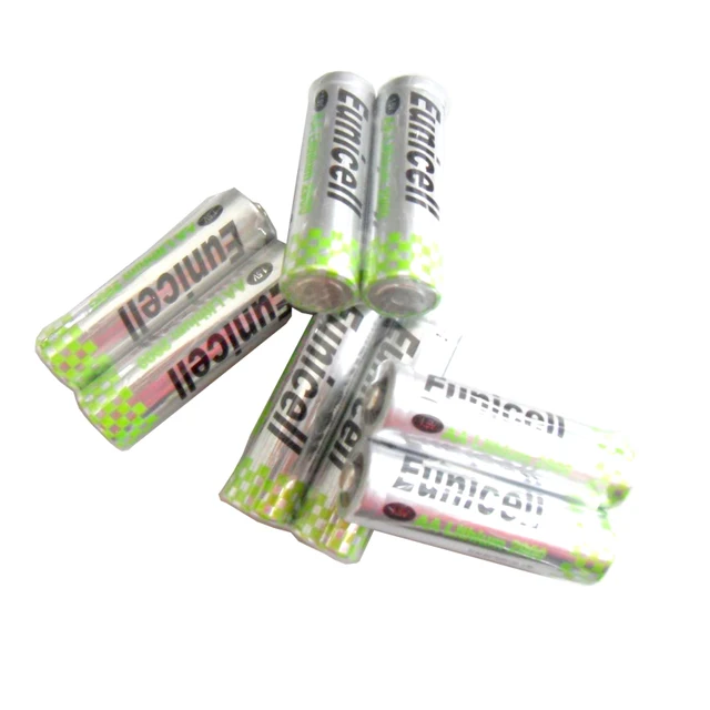 Piles alcalines 1,5V AA R6 Lot de 10 pièces